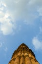 Minimalism Qutub Minar New Delhi India Royalty Free Stock Photo