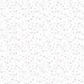 Minimalism seamless pattern of sequins. Cute background in gray-pink sequins.