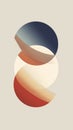 Minimalist Abstract Artwork with Clean Lines and Subtle Gradients AI Generated