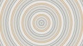Abstract concentric circle pattern background with orange and gray lines. Royalty Free Stock Photo