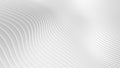 Minimalist abstract dynamic white wave pattern