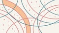 Minimalist abstract flowing lines, subtle dynamic pattern, vector design Generative AI Royalty Free Stock Photo