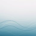 A minimalist abstract image features an array of smooth, wavy lines in varying shades Royalty Free Stock Photo