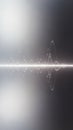 Abstract White Sound Waveform with Reflection on a Gradient Gray Background audio Royalty Free Stock Photo