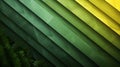 Subtle dynamism in shades of green. Royalty Free Stock Photo