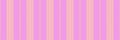 Minimalist background seamless stripe, feminine texture lines fabric. Rest textile pattern vertical vector in magenta and light