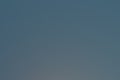 Clear blue sky gradient background at dusk. Royalty Free Stock Photo
