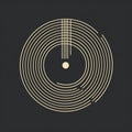 Minimalist Bauhaus-inspired Jazz Record Design