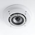 Minimalist In-Ceiling Sound System Speaker Royalty Free Stock Photo