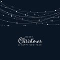 Minimalist Christmas flyer card temlate