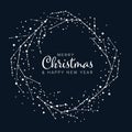 Minimalist Christmas flyer/card template