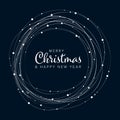 Minimalist Christmas flyer/card template