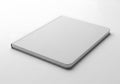 Minimalist closed notebook isolated on white background Royalty Free Stock Photo