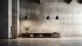 minimalist concrete interior background