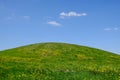 Minimalist countryside landscape in Tuscany, Italy