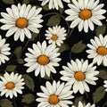 Minimalist daisy design for modern style