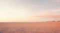 Minimalist Desert Horizon: Ethereal Seascapes Inspired By Scottish Landscapes