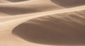 Minimal Desert Landscape with Soft Shadow Royalty Free Stock Photo