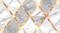 Minimalist design featuring empty triangle shape stone tiles creates a perfect background or flooring option