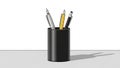 Minimalist design of the holder and objects emphasizes functi Royalty Free Stock Photo