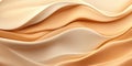 Minimalist design with soft gradients and warm beige tones