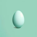 minimalist easter egg. generative ai