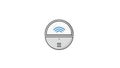 Smart Home Wireless Sensor Device Icon Royalty Free Stock Photo