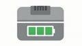 Full Battery Charge Level Indicator Icon Royalty Free Stock Photo