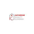 Minimalist flat initial K KATHERINE logo design