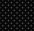 Minimalist geometric seamless pattern, small rombuses, black & white