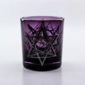 Minimalist Gothic Pentacles Glass