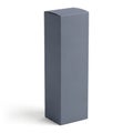 Minimalist gray rectangular box standing alone Royalty Free Stock Photo