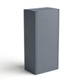 Minimalist gray rectangular box on surface Royalty Free Stock Photo