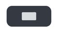 Minimalist Grey Slider Toggle Button UI Element, vector design Generative AI Royalty Free Stock Photo
