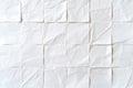 Minimalist Grid Paper Texture on White Background