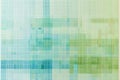 Minimalist grid patterns in light blue and green, representing structure and order Royalty Free Stock Photo