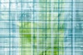 Minimalist grid patterns in light blue and green, representing structure and order Royalty Free Stock Photo