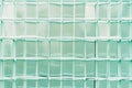 Minimalist grid patterns in light blue and green, representing structure and order Royalty Free Stock Photo