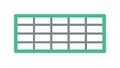 Minimalist Grid Table Vector Icon, Simple Layout Design Element, vector design Generative AI Royalty Free Stock Photo