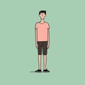 Minimalist Hand-drawn Animation: Male Portrait By Jean Jullien