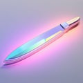 Minimalist Knife Design With Translucent Glass Melt Effect