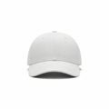Minimalist light gray baseball cap Royalty Free Stock Photo