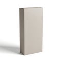 Minimalist light gray rectangular box standing alone Royalty Free Stock Photo