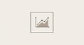 A minimalist line graph is centered within a bordered square on a light background.