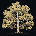 Minimalist Linocut Art: Creating A Simple, One-color Sycamore Artwork