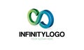 Infinity Logo Template Royalty Free Stock Photo