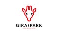 Giraffe Park Logo Template
