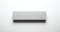 Minimalist modern rectangular object on a plain surface Royalty Free Stock Photo