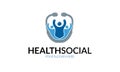 Health Social Logo Template