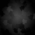 Minimalist mosaic geometric black background